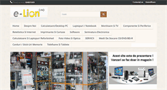 Desktop Screenshot of e-lion.ro